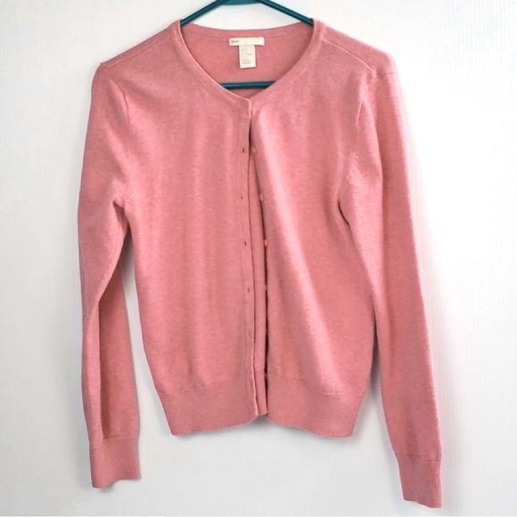 H\u0026M | Sweaters | Hm Basic Pink Cardigan 